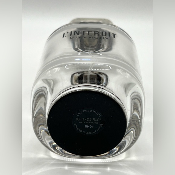 Givenchy Paris L'Interdit EMPTY Perfume Bottle 2.6 oz - Picture 5 of 8